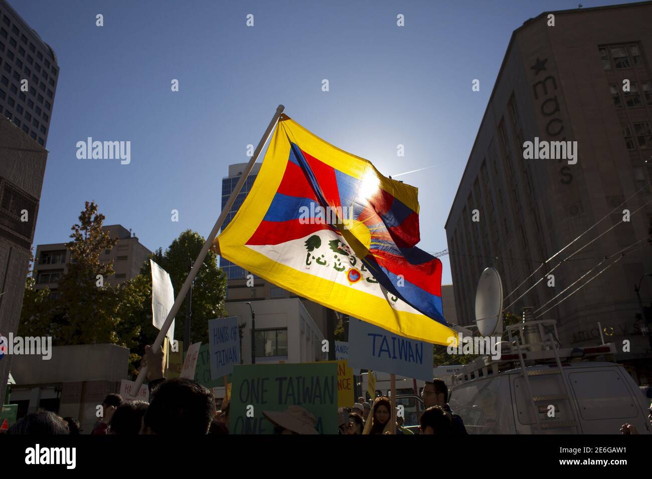 Bandera De Estados Unidos Tíbet Fotografías E Imágenes De Alta