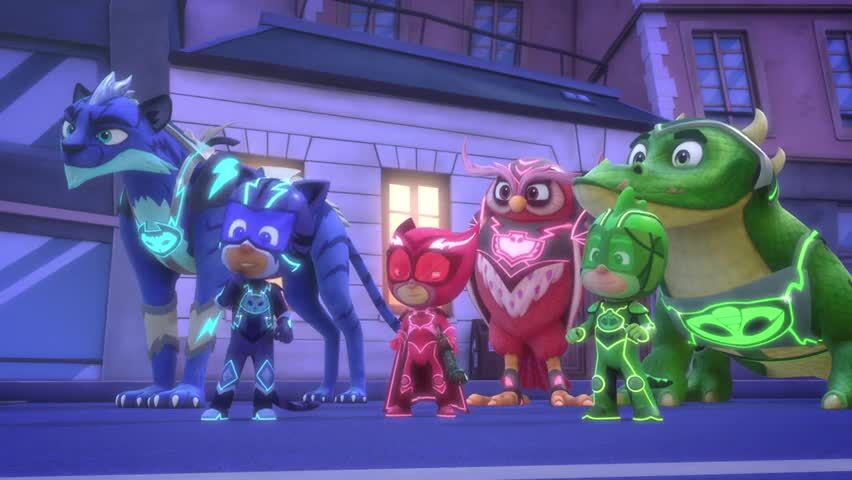 Pj Masks Season 5 Episode 20 Slow And Sneakythe Pj Riders Save The Day