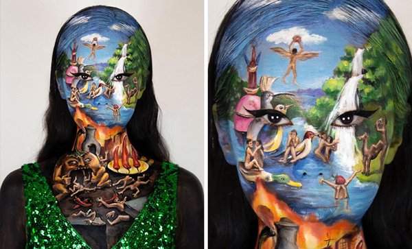 Amazing Face And Body Art 30 Pics