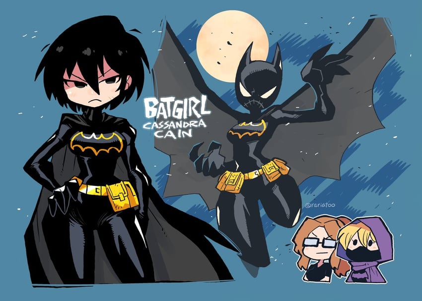 Batgirl Barbara Gordon Cassandra Cain Stephanie Brown Oracle And 1