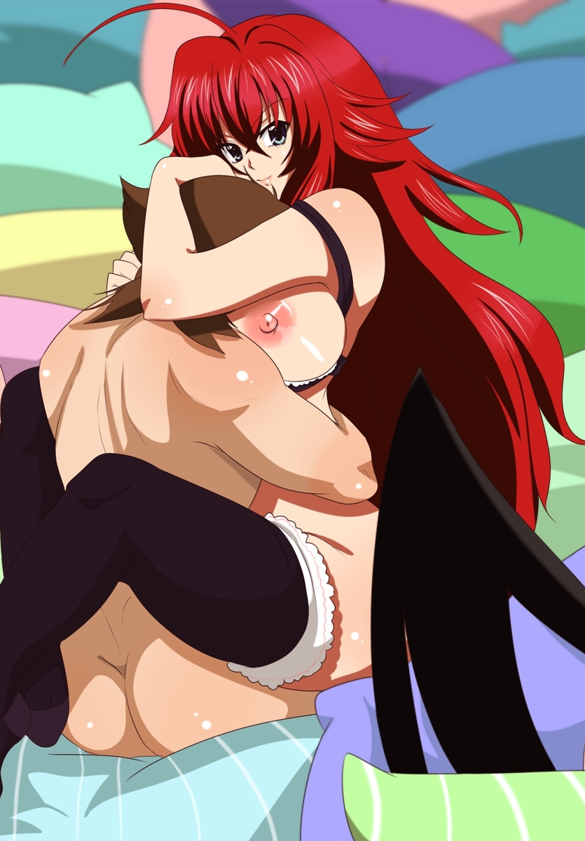 Rias Gremory And Hyoudou Issei High School Dxd Danbooru