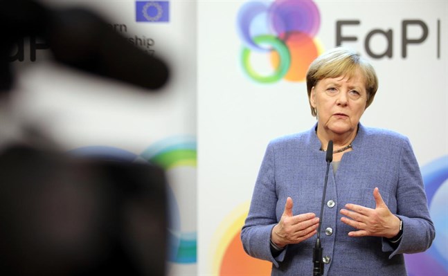 Merkel Hoppas På Tysk Regering Mycket Snart Vasabladet