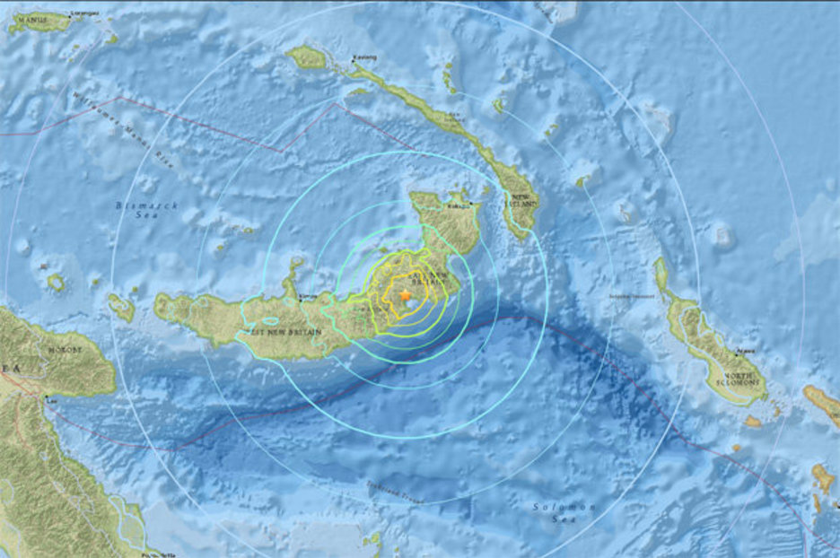 Earthquake News Powerful 69 Quake Rocks Papua New Guinea Ring Of