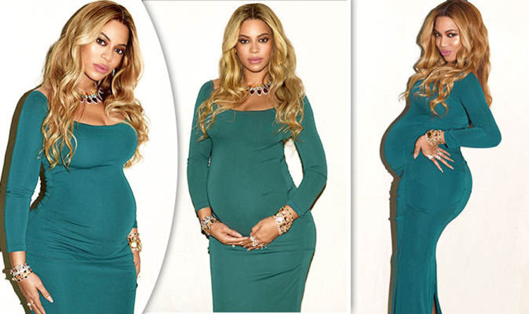 Beyonce Flaunts Her Pregnancy Curves As She Showcases Blossoming Bump