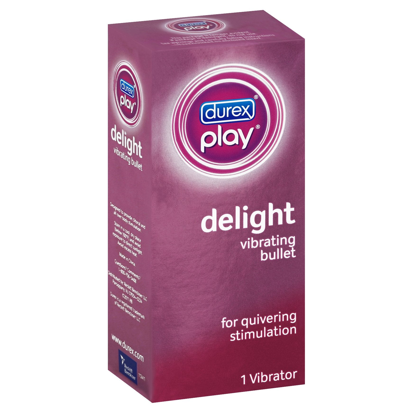 Durex Play Delight Vibrating Bullet Battery Included Durex Usa