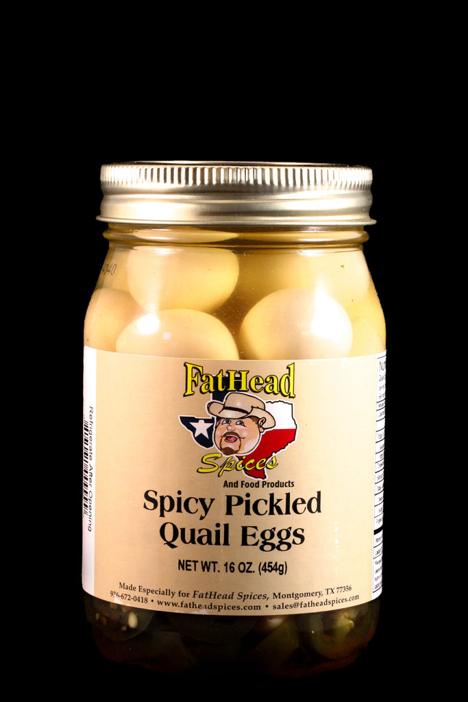 Spicy Pickled Quail Eggs Fathead Spices