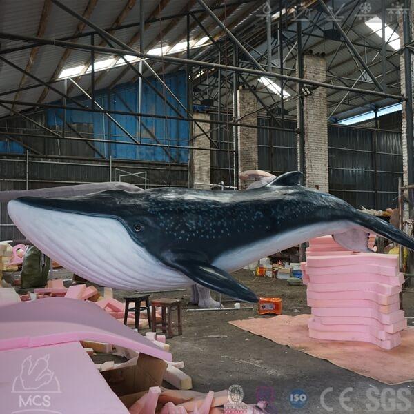 Blue Whale Model Hanging From Ceiling Mab005