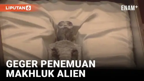 Video Geger Penemuan Makhluk Alien Di Meksiko Diyakini Bukan Manusia
