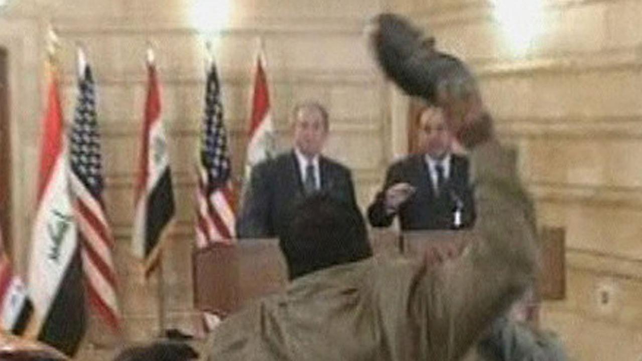 George W Bush Shoe Thrower Wants To Run For President In Iraq Video