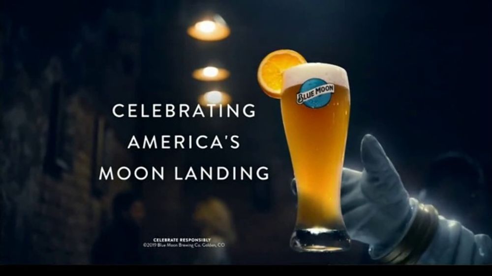 Blue Moon Tv Commercial Celebrating Americas Moon Landing Ispottv