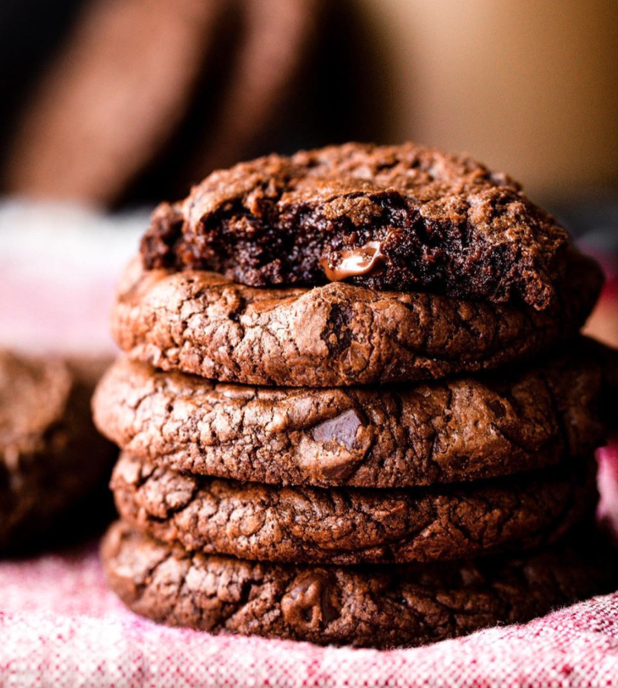 Chewy Brownie Cookies Recipe The Feedfeed