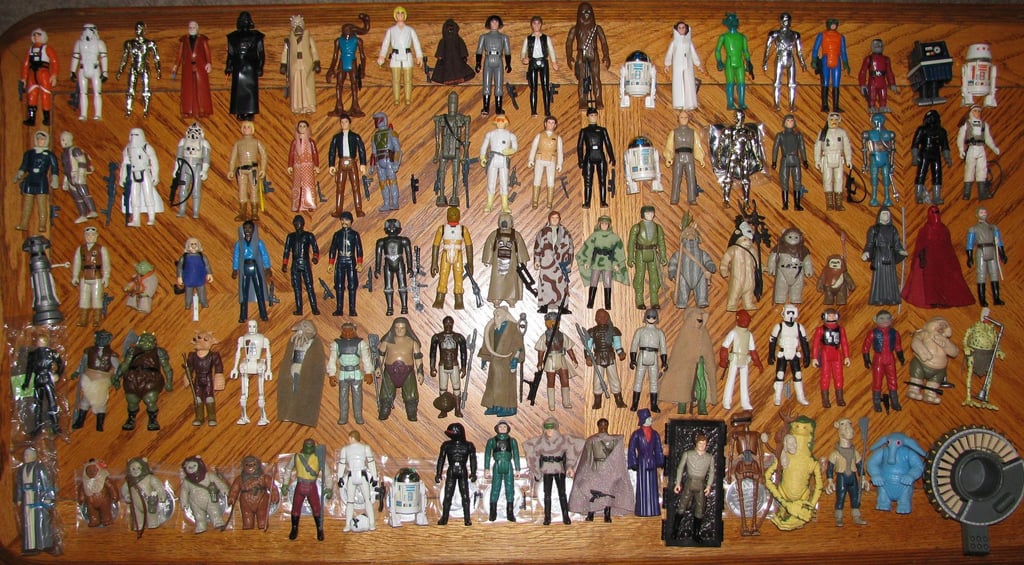 My Vintage Star Wars Action Figure Set Is Finally Complete 99 Figures
