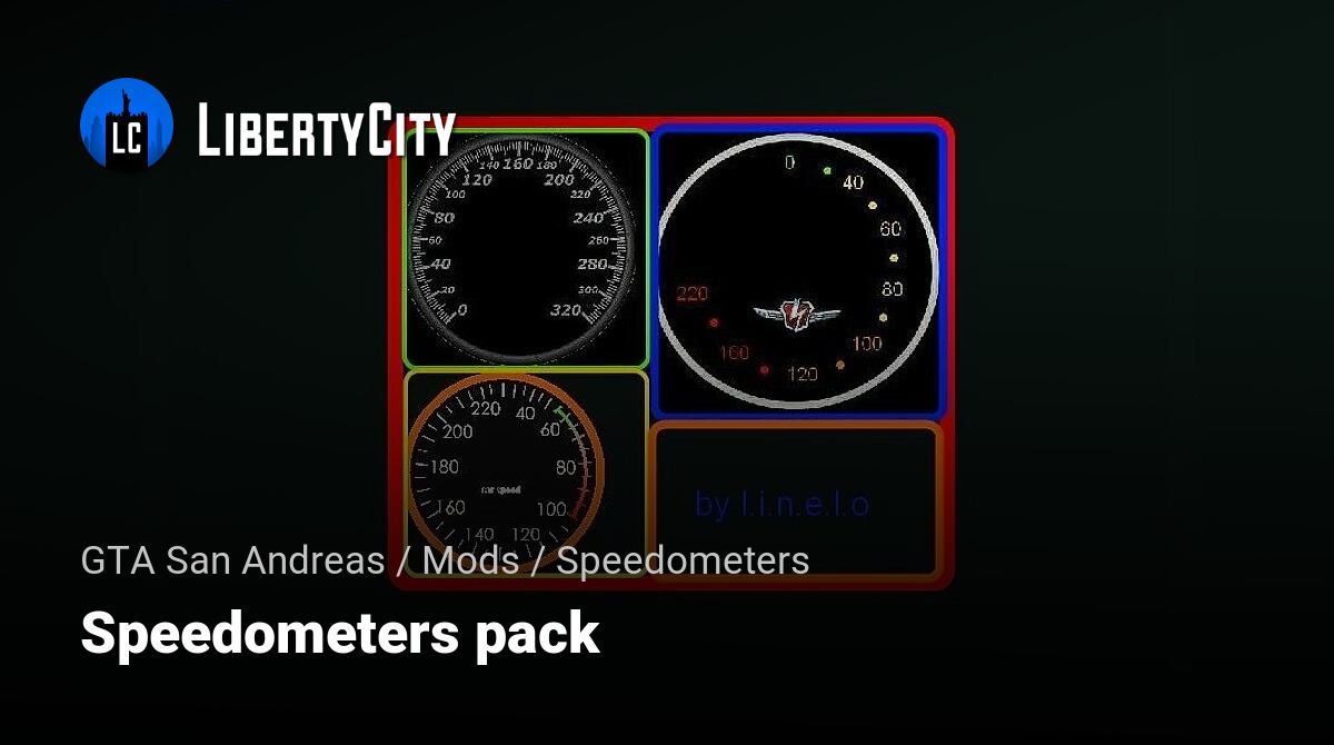 Download Speedometers Pack For Gta San Andreas