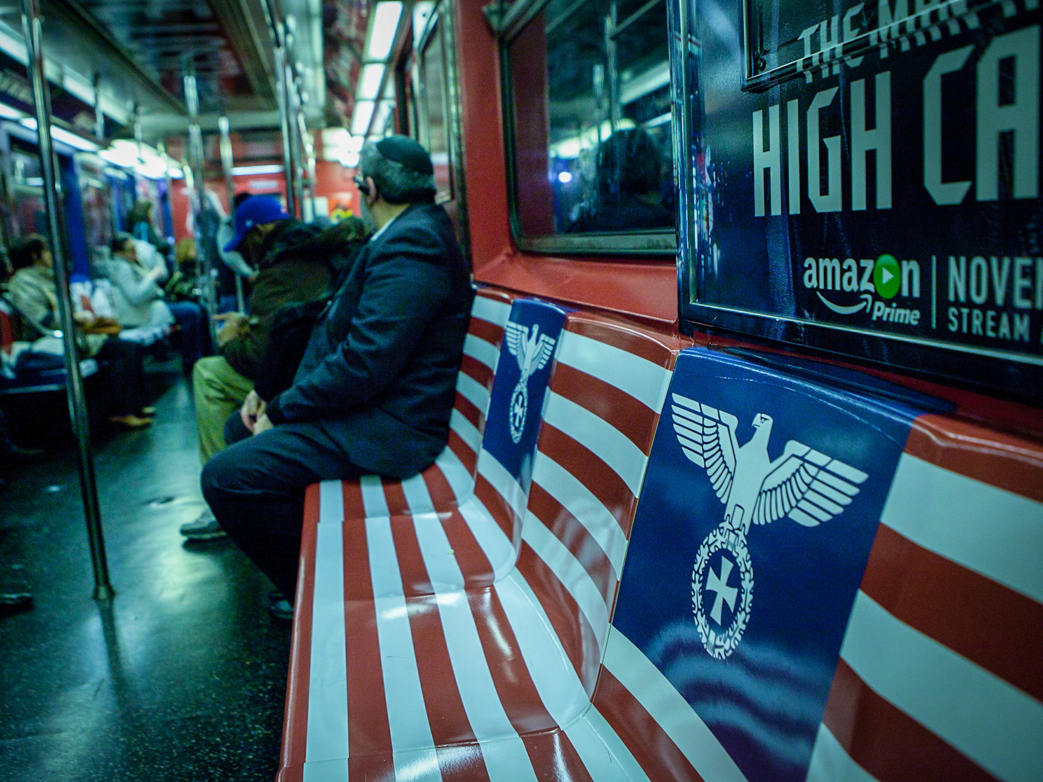 Amazons Nazi Subway Ads For Man In The High Castle Dont Exactly Fly