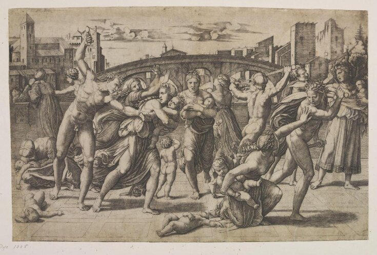 The Massacre Of The Innocents Pencz Georg Dente Marco Da Ravenna