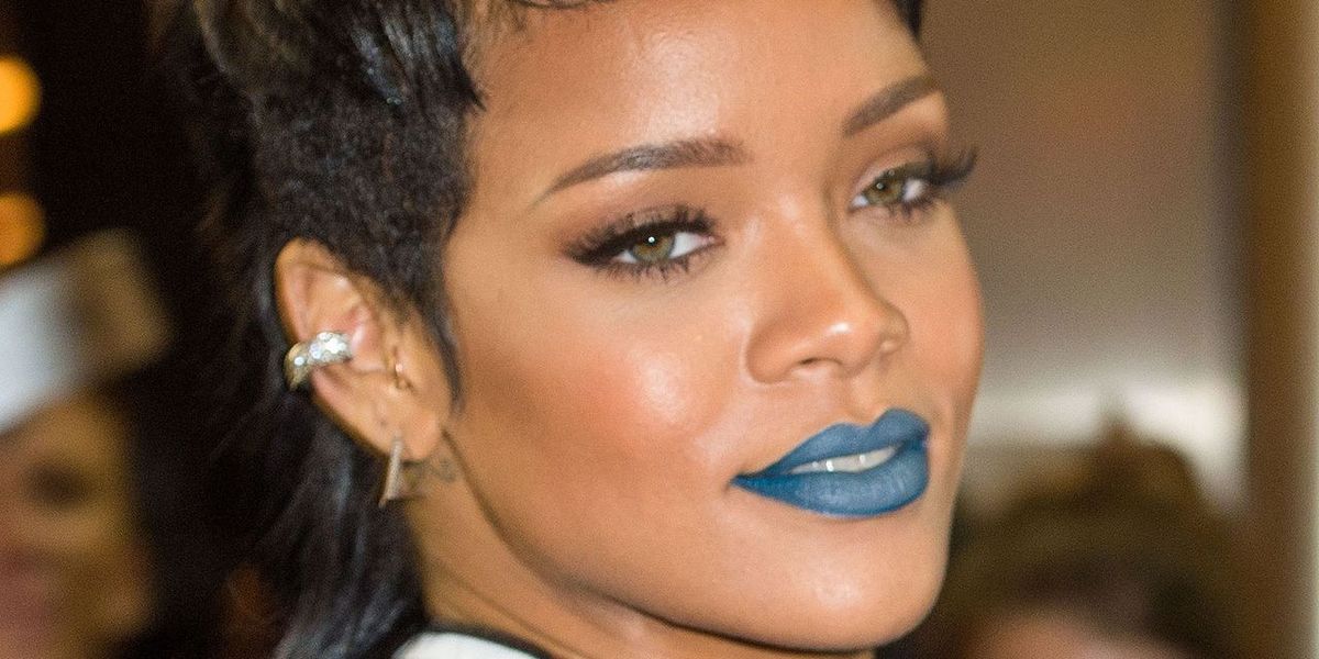 Rihanna Blue Lipstick Rihanna Ss14 River Island Collection