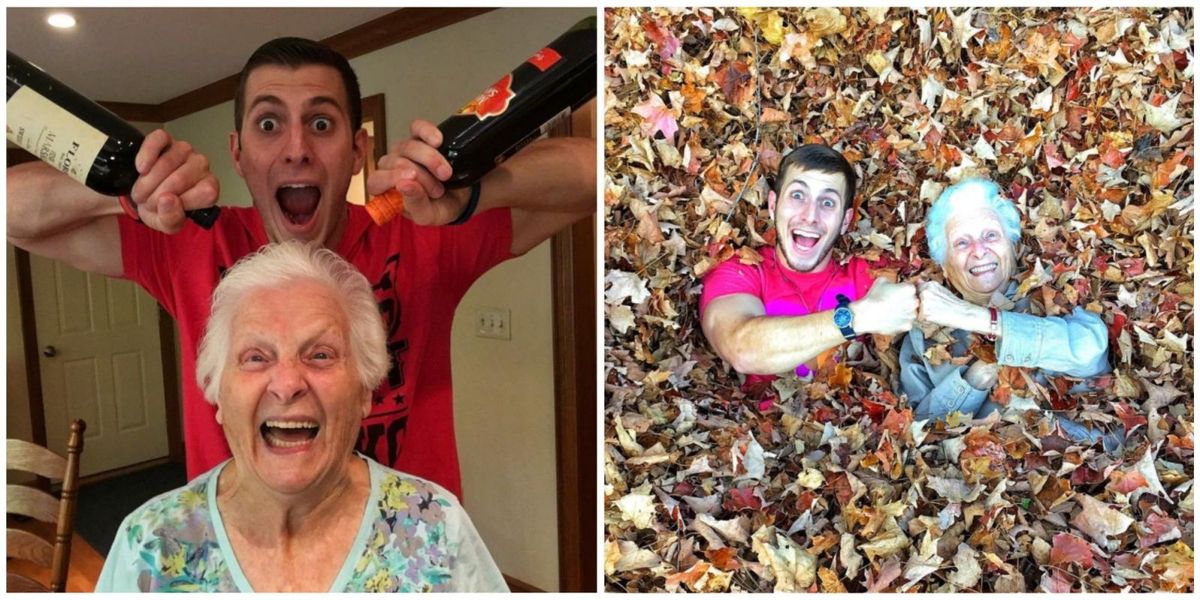 This Guy And His Grandma Are The Funniest Pranksters You