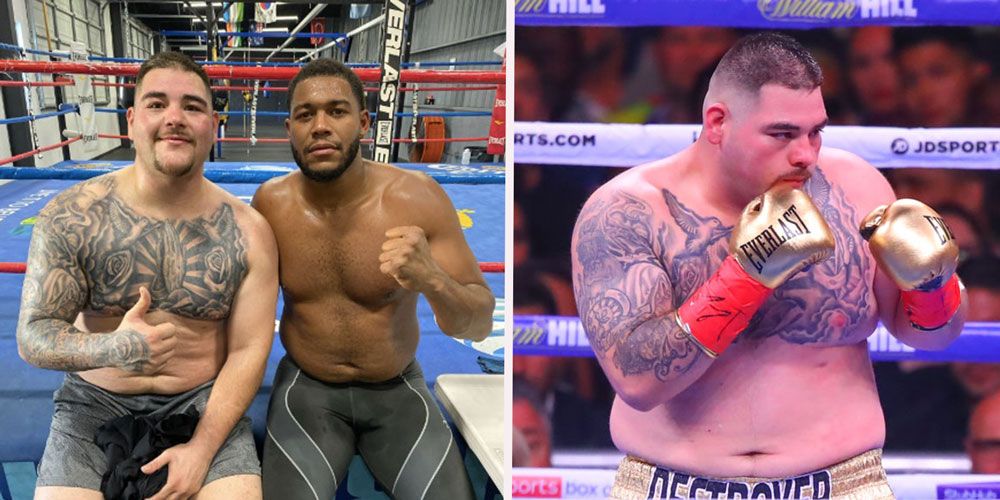 Andy Ruiz Jr Shows Off Incredible Weightloss But Not Everyone Is Happy