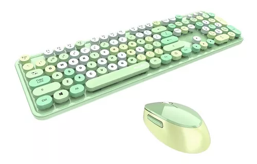 Mofii Sweet Keyboard Mouse Combo Color Mixto 24g Inalámbric Meses
