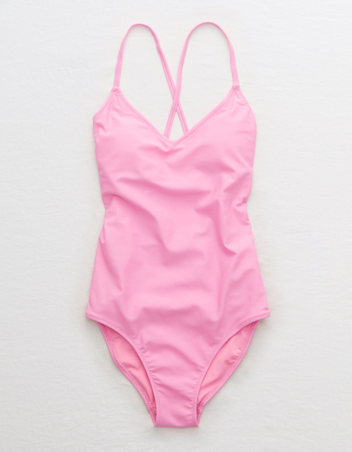 Iskra Lawrence Highlights Her Sensational Curves In Neon Pink Swim Suit