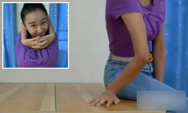 Meet The Actress Who Can Twist Around Her Arm 720 Degrees Daily Mail