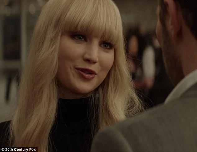 J Law In Red Sparrow Is Her Most Spectacular Role Yet Daily Mail Online