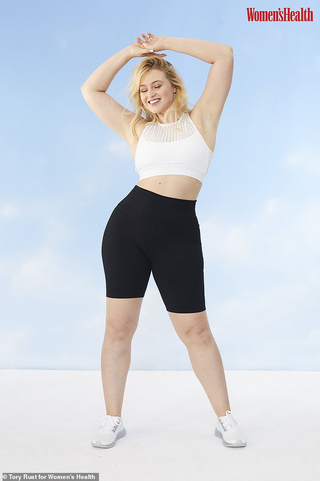 Curvy Star Iskra Lawrence Shows Off Her Unretouched Figure In A White