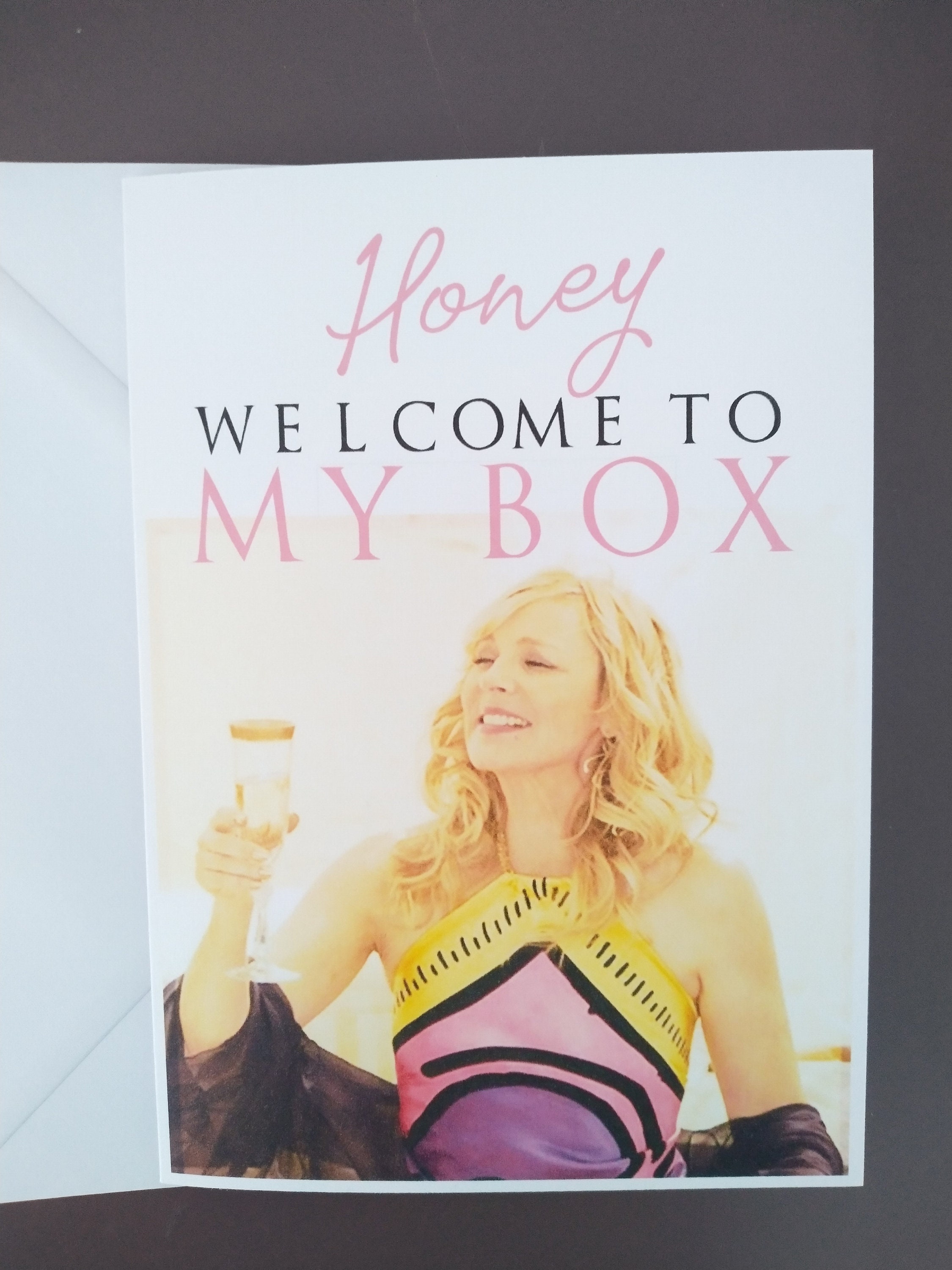 Welcome To My Box Samantha Sex And The City Handmade Satc Etsy