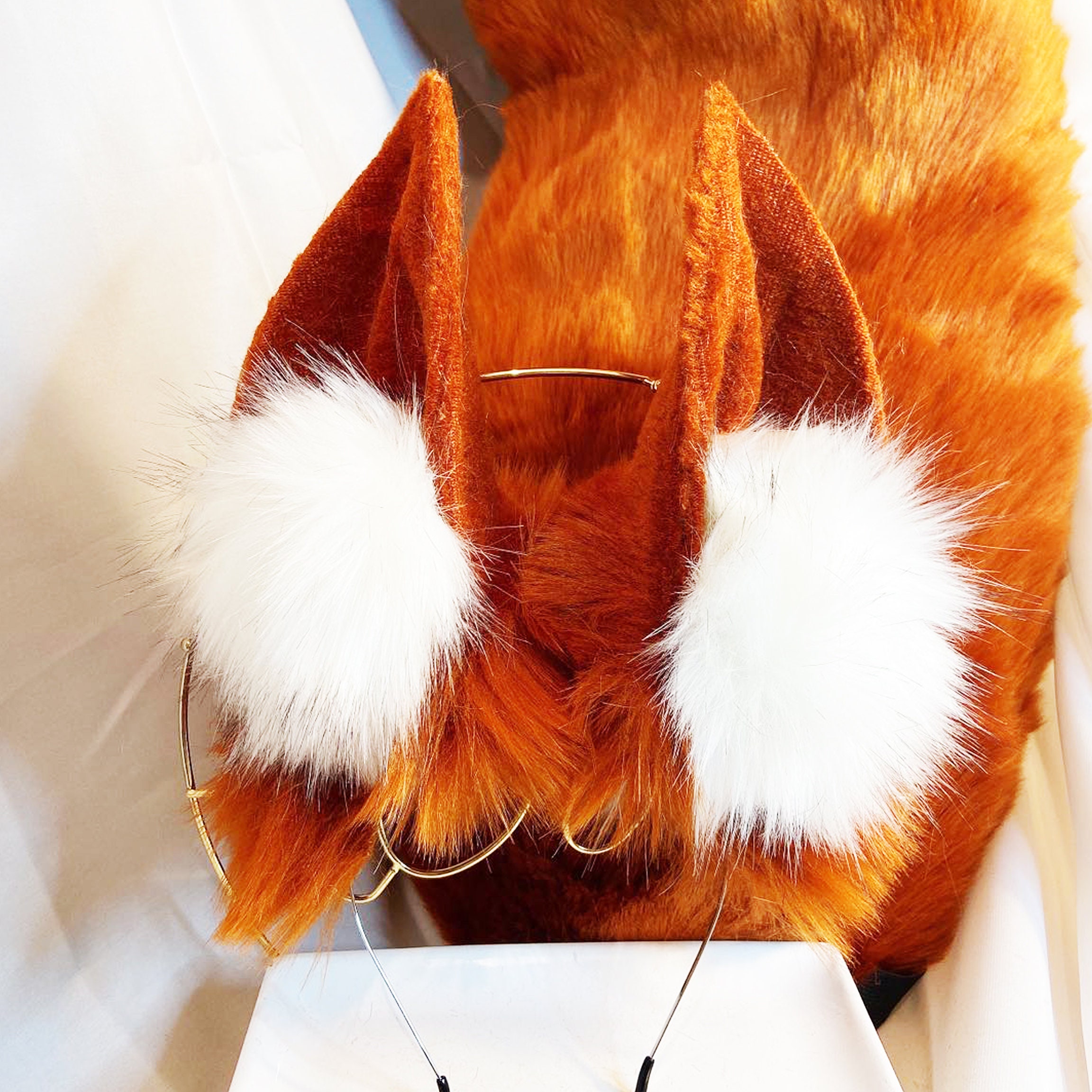 Realistic Fox Ears Fox Ears Headband Fluffy Fox Ears Etsy