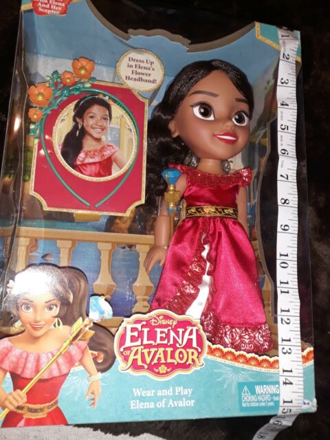 13 Inch New Disney Elena Avalor Wear And Play Elena Of Avalor Doll Ebay
