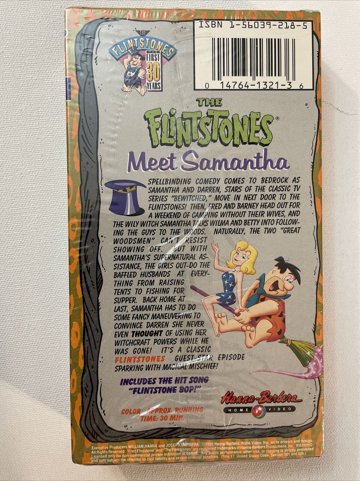 Brand New Anniversary Collection The Flintstones Meet Samantha Vhs 1991