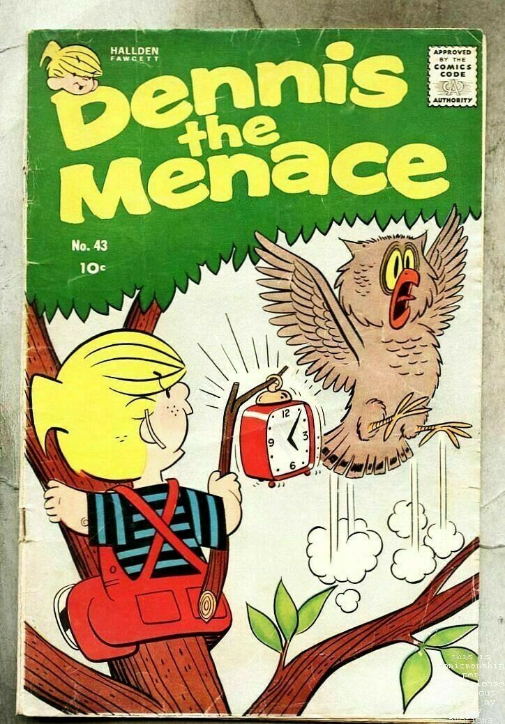 Dennis The Menace 43 1960 Vg Hank Ketcham Ebay