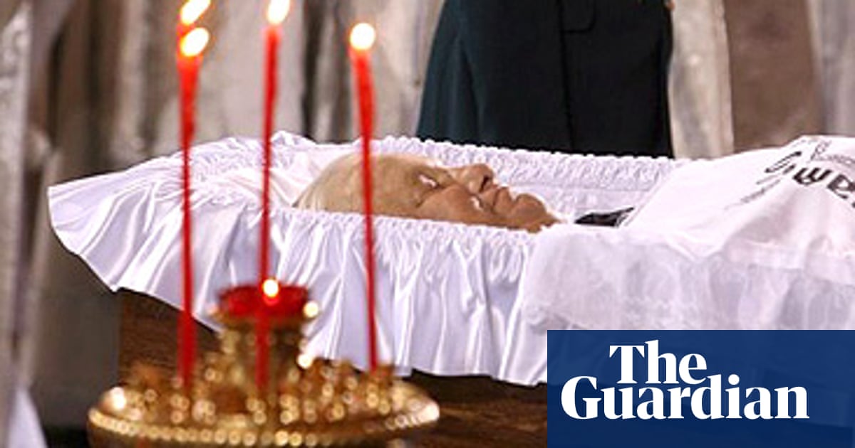 Yeltsin Laid To Rest After Emotional Service World News The Guardian