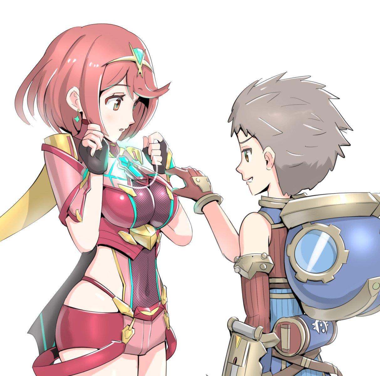 Pyra And Rex Xenoblade Chronicles 2 Know Your Meme