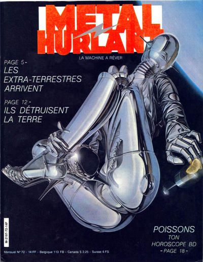Métal Hurlant Février 1982 72 Heavy Metal Comic Heavy Metal Art