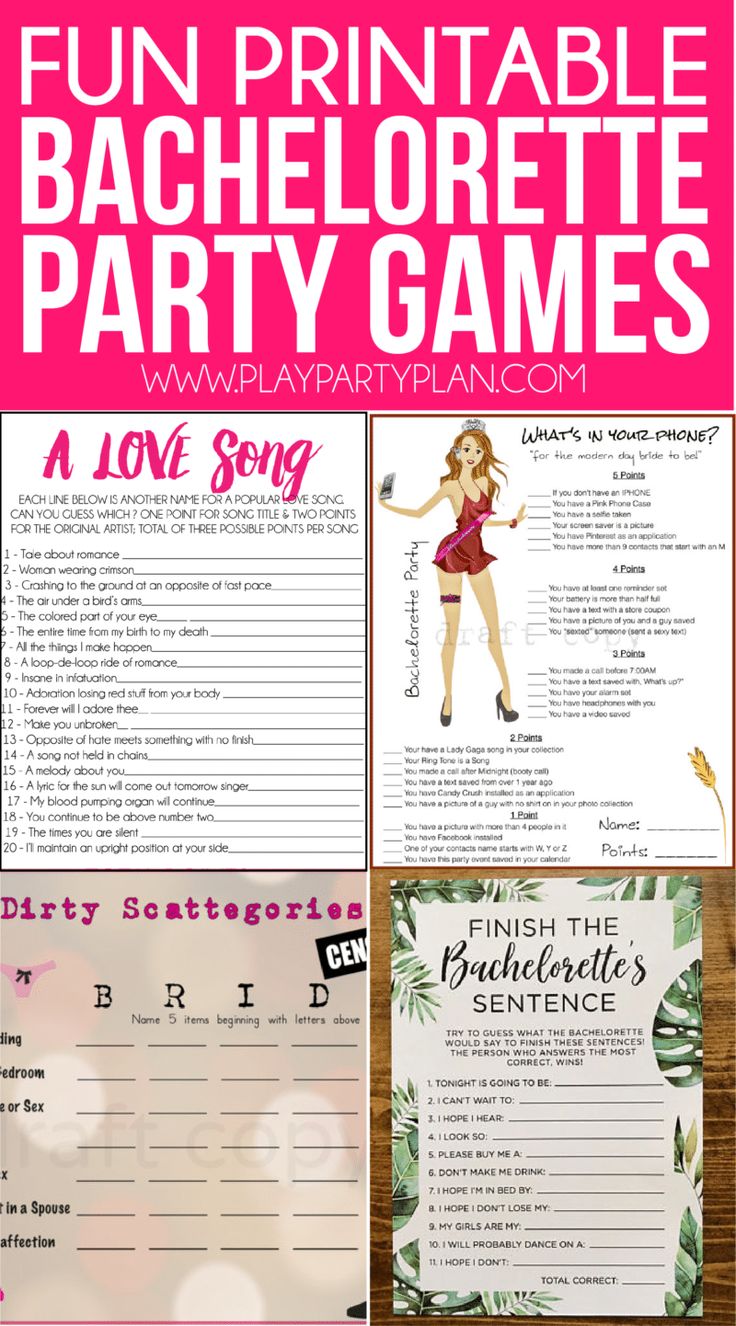 20 Hilarious Bachelorette Party Games Bachelorette Party Games Funny