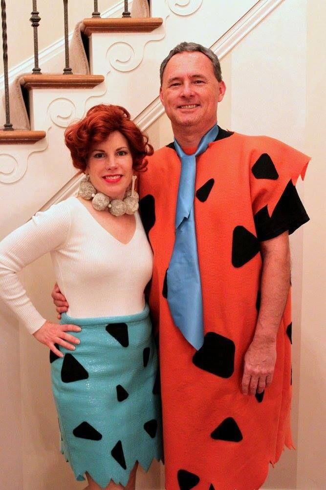 The Flintstones Fred And Wilma Flintstone Halloween Costumes 50