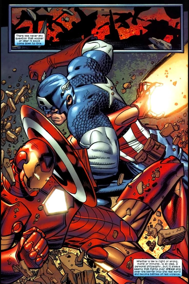 Captain America Vs Iron Man Spiderman 538 Iron Man Vs Captain America