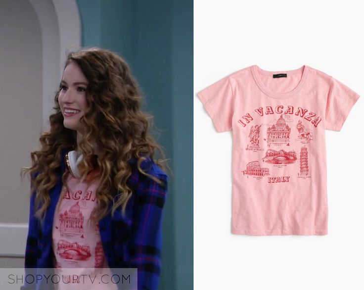 Kc Undercover Season 3 Episode 22 Amys Pink Printed Tee Shop Your