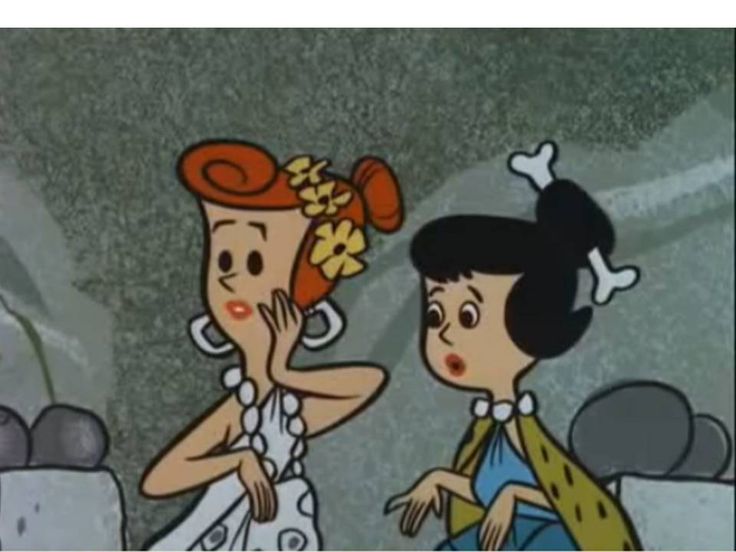 Wilma And Betty Old Cartoons Flintstones Flinstones