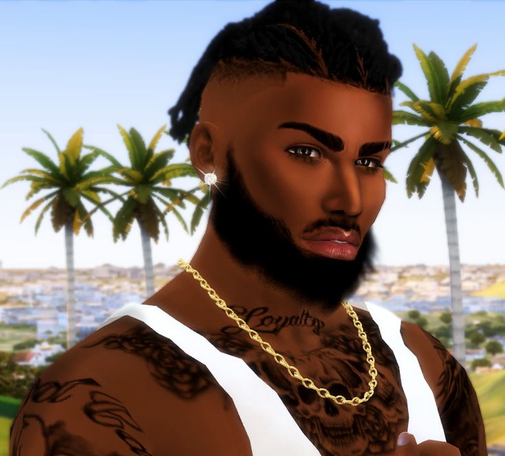 Xxblacksims Delsolvalleyzaddies😍 Diversedking This Beard Sims 4