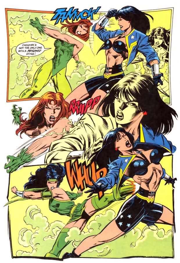 Wonder Woman Vs Poison Ivy Dc Comics Pinterest Comics Wonder