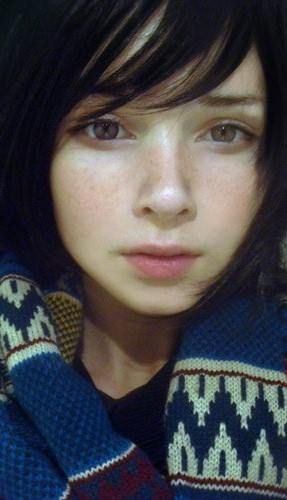 Katya Lischina Half Japanese Half Russian Girl Face Cute Girl Face