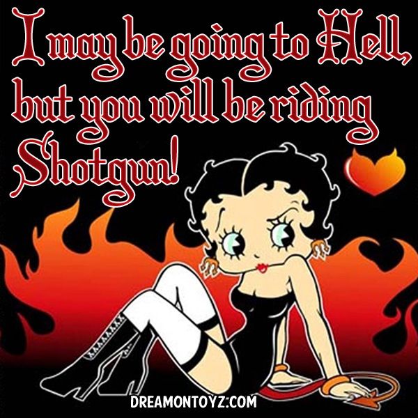 Betty Boop With Images Betty Boop Quotes Black Betty Boop Biker