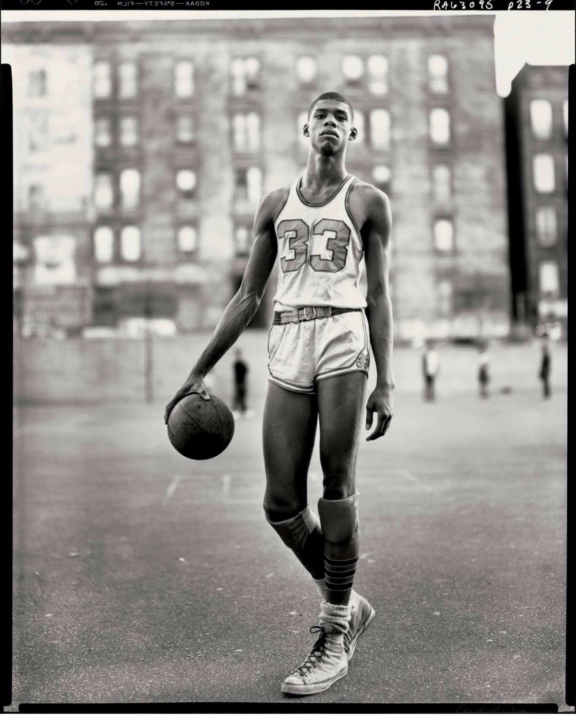 Lew Alcindor Later Known As Kareem Abdul Jabbar At Age Sixteen In New