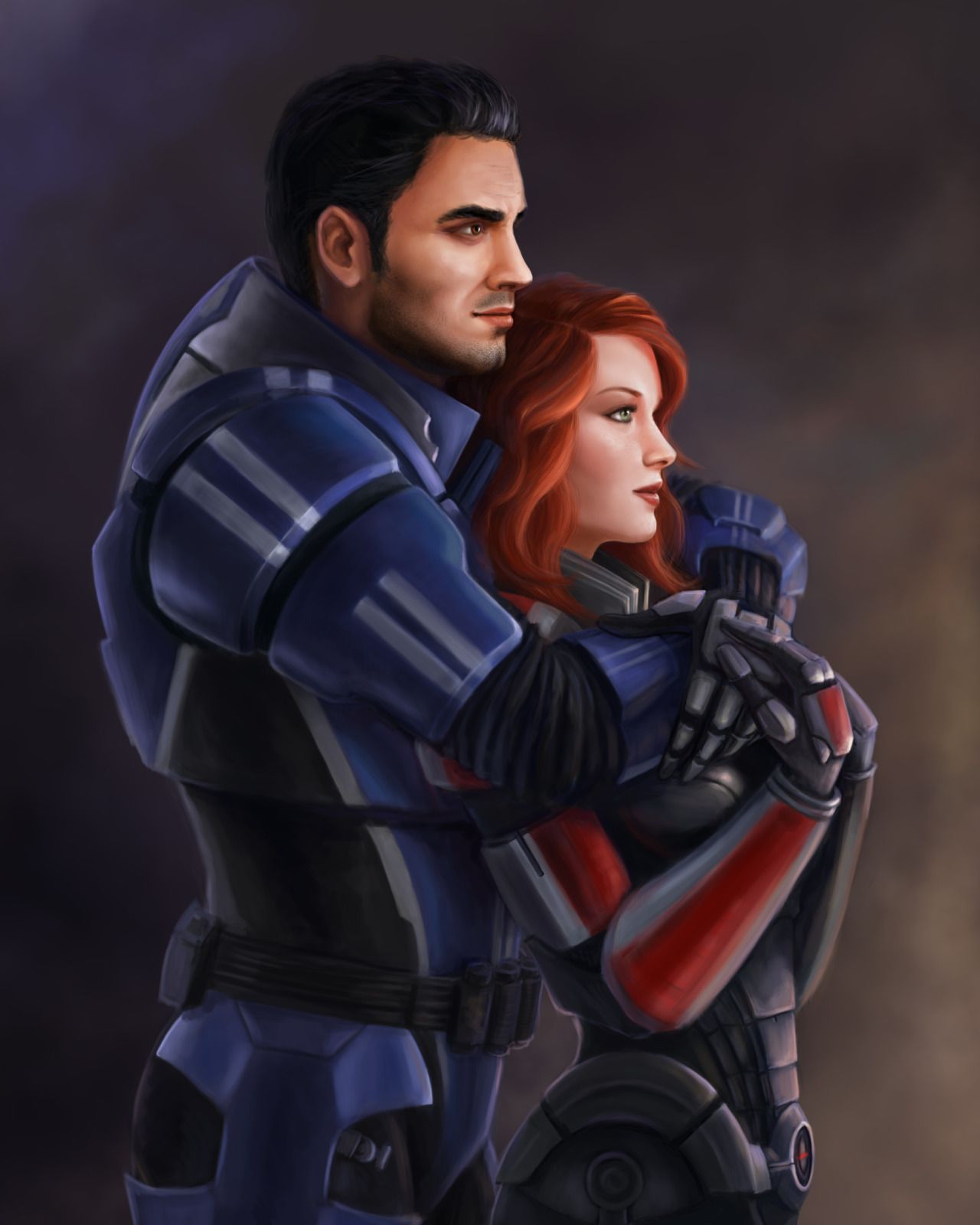 Kaidan Alenko And Gina Shepard I Figured It Was Time For New