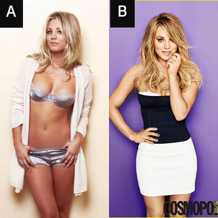 How Kaley Cuoco Bypassed The Awkward Stages In Growing Out