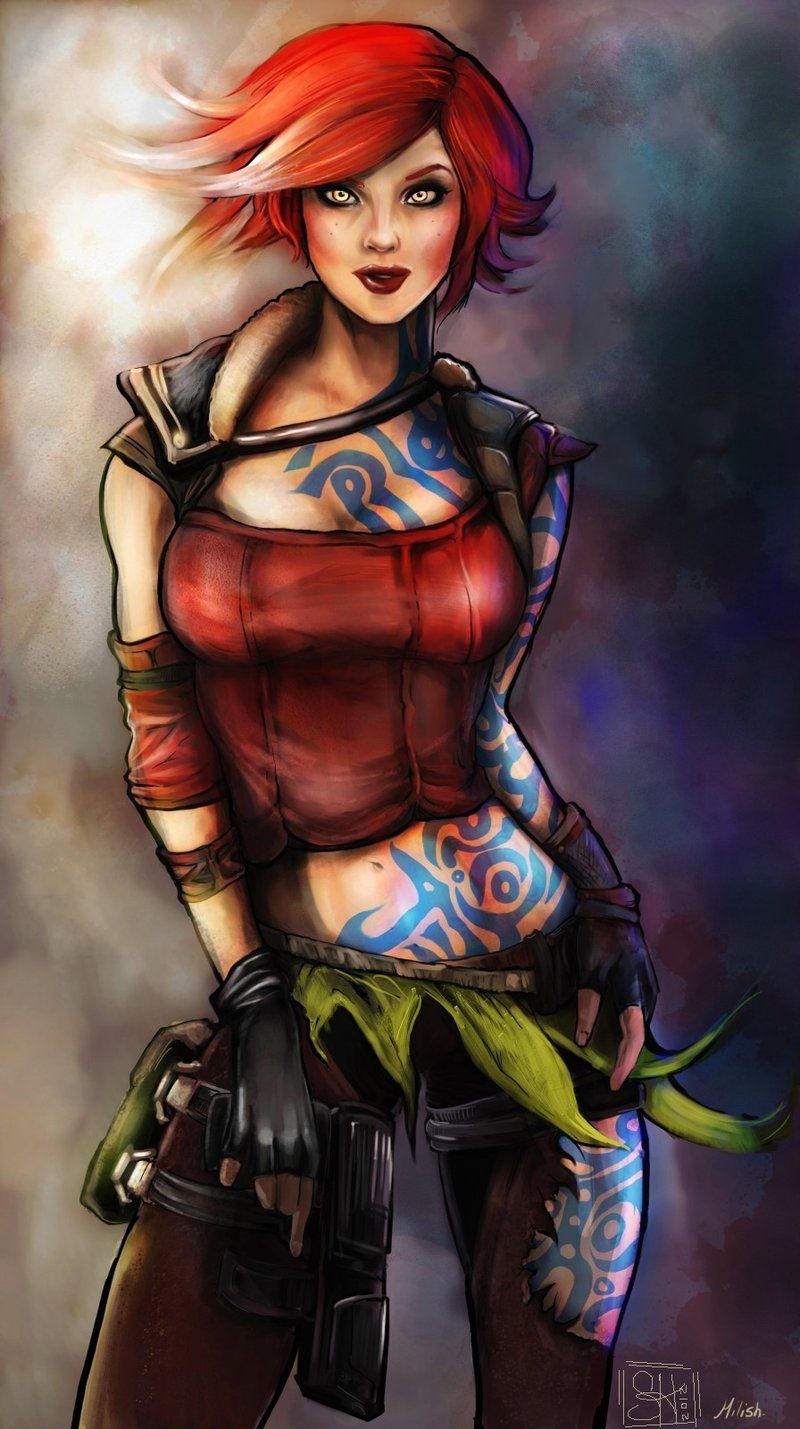 Lilith The Firehawk By Forty Fathoms On Deviantart Cyberpunk Girl