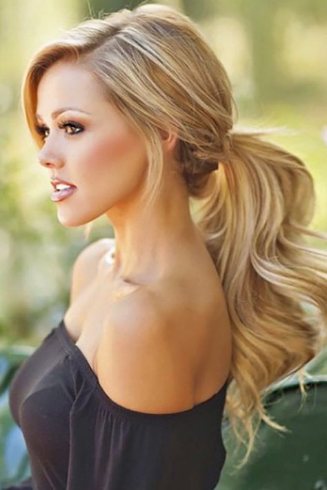 Full Natural Ponytail Hair Styles Clip In Ponytail Long Hair Styles