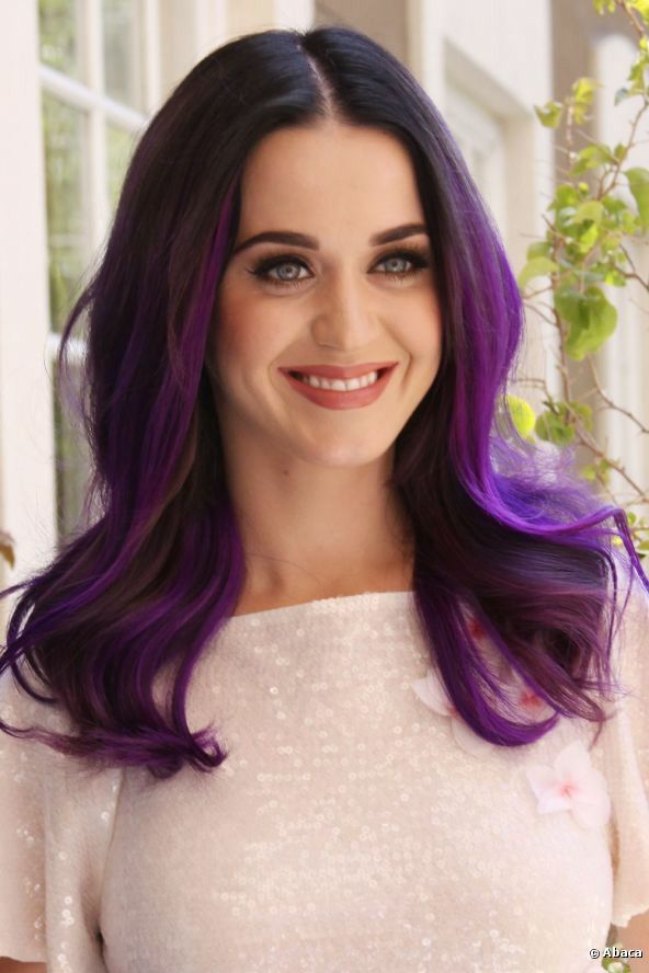 Long Purple Hair Purple Ombre Hair Violet Ombre Ombre Lace Katy